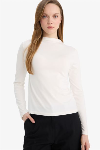 Slim Fit Modal Tunic