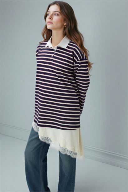 Regular Fit Long Sleeve Tunic