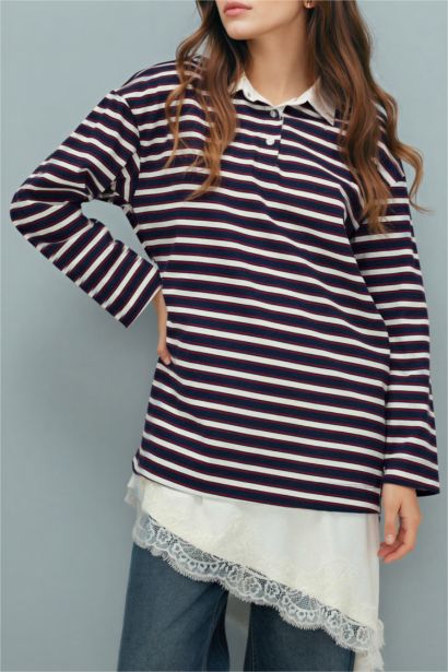 Regular Fit Long Sleeve Tunic