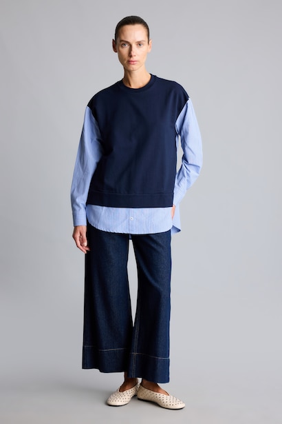 Regular Fit Sweatshirt Tunik