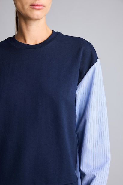 Regular Fit Sweatshirt Tunik