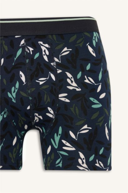 Regular Fıt Floral 3'lü Boxer