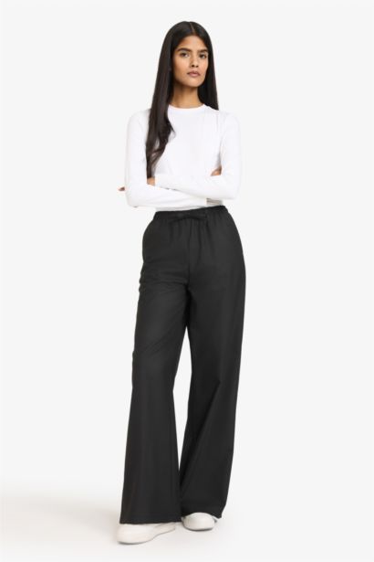 Straight Fit Normal Waist Standard Length Trousers