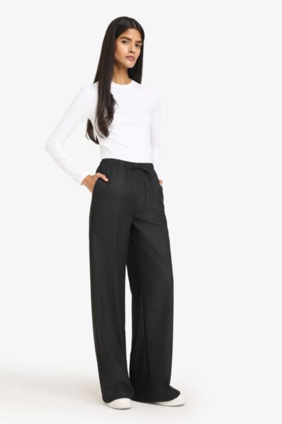 Straight Fit Normal Waist Standard Length Trousers