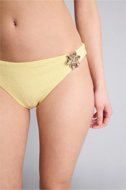 Regular Fit Krinkıl Bikini Alt