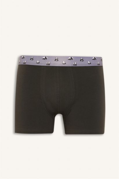 Regular Fıt Hayvan Desenli 3'lü Boxer