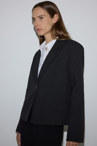 Relaxed Fit Blazer Ceket