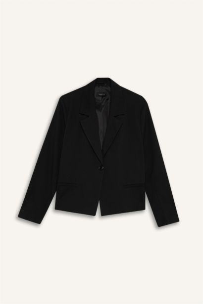 Relax Fit Tailored Collar Blazer
