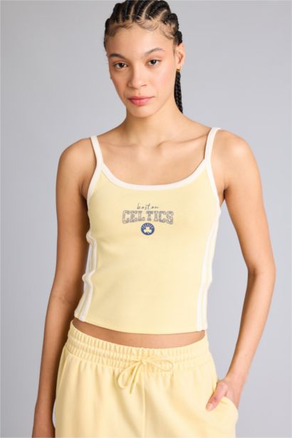 Майка NBA Boston Celtics Fitted в рубчик