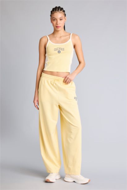 Майка NBA Boston Celtics Fitted в рубчик