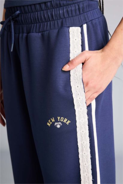 Брюки Airtech NBA New York Knicks Straight Fit из водолазной ткани