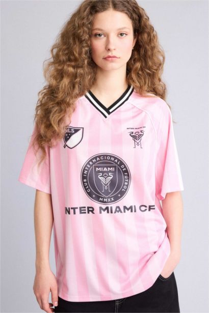 MLS Oversıze V Yaka Tişört