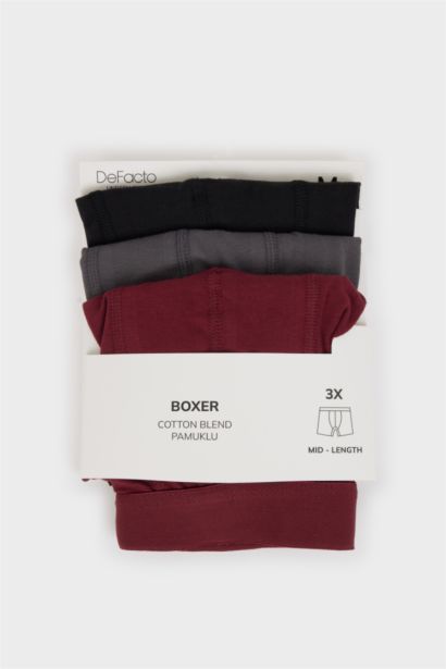 Regular Fıt 3'lü Boxer