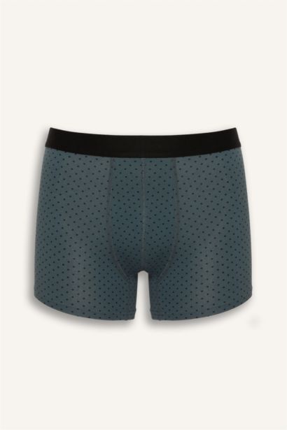 Regular Fıt Şal Desenli 3'lü Boxer