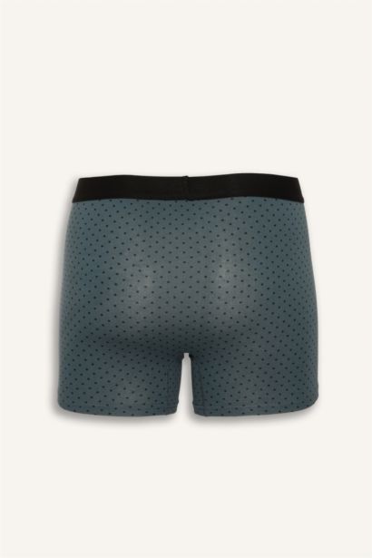 Regular Fıt Şal Desenli 3'lü Boxer