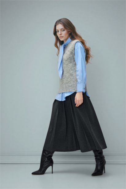 جيبة تريكو بقصة A