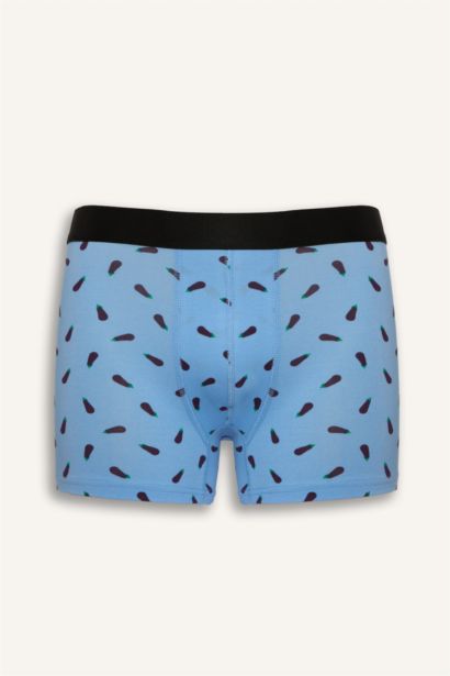 Regular Fit Vegetable Print 3 Piece Boxers