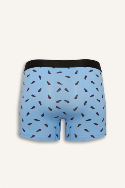 Regular Fit Vegetable Print 3 Piece Boxers