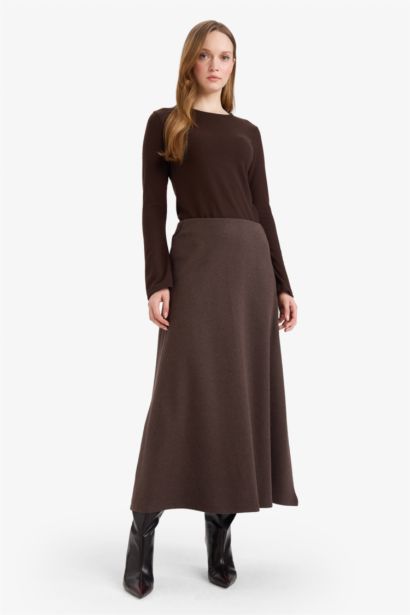 جيبة تريكو محاك بقصة A