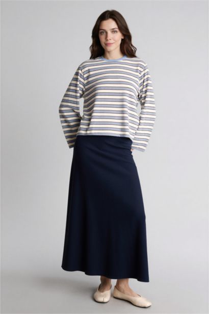 A Kesim Selanik Kumaş Etek