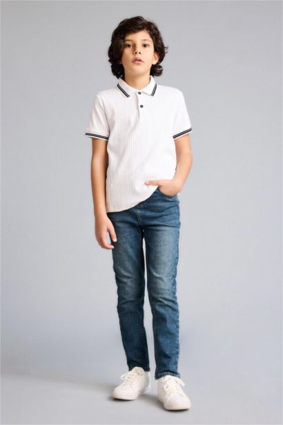 New Regular Fit Short Sleeve Polo T-Shirt
