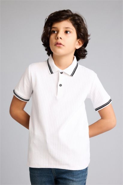 New Regular Fit Short Sleeve Polo T-Shirt