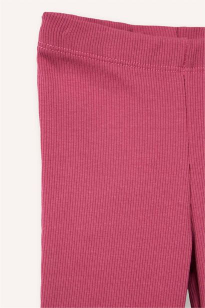 Baby Girl Flare Fit Ribbed Leggings