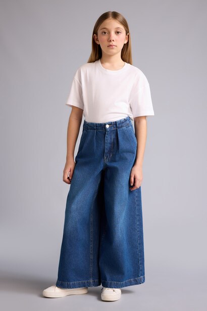 Girl Wide Leg Jeans