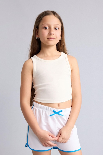 Girl Regular Fit Swim Shorts