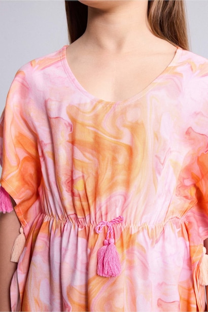Batik Plaj Kıyafeti Kız Kız Çocuk