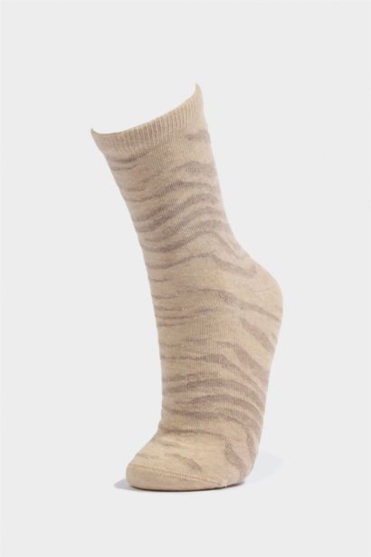 5'li Pamuklu Uzun Çorap