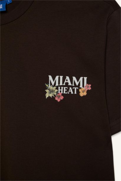 NBA Mıamı Heat Lisanslı Oversıze Baskılı Tişört