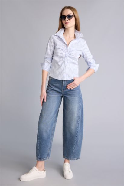 Fıtted Bengalin Gömlek