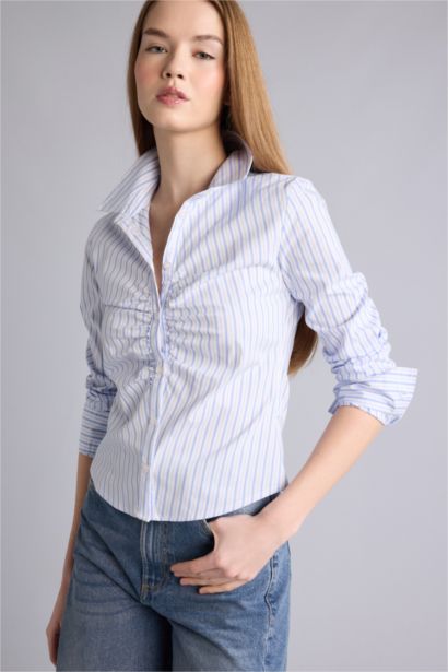 Fıtted Bengalin Gömlek