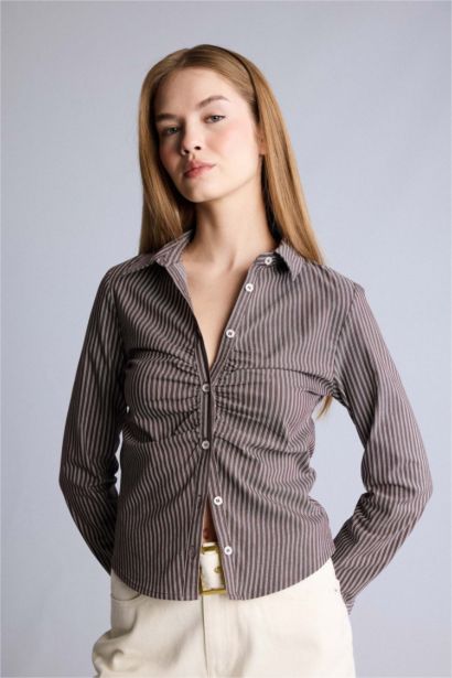 Fıtted Bengalin Gömlek