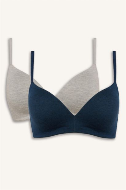 Cotton Padded Underwired 2 Piece T-Shirt Bra