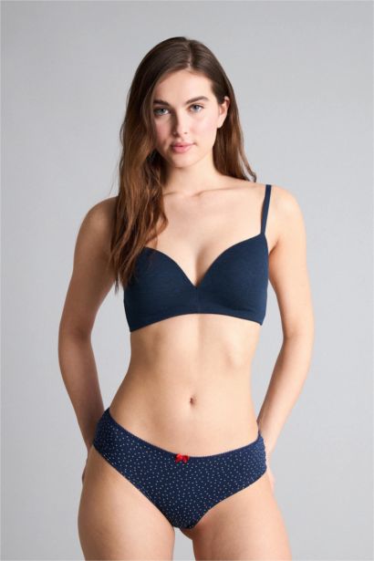 Cotton Padded Underwired 2 Piece T-Shirt Bra