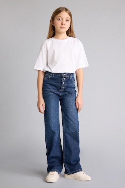 Girl Wide Leg Jeans