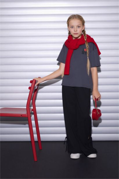 I Love NY Oversıze Tişört Kız Çocuk