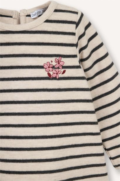 Baby Girl Long Sleeve Thessaloniki Fabric Dress