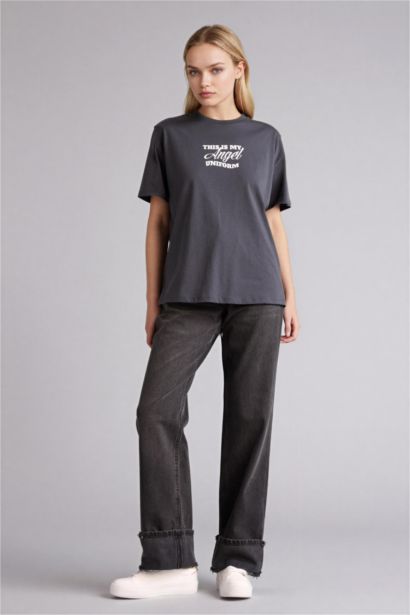 Oversize Fit Printed T-shirt