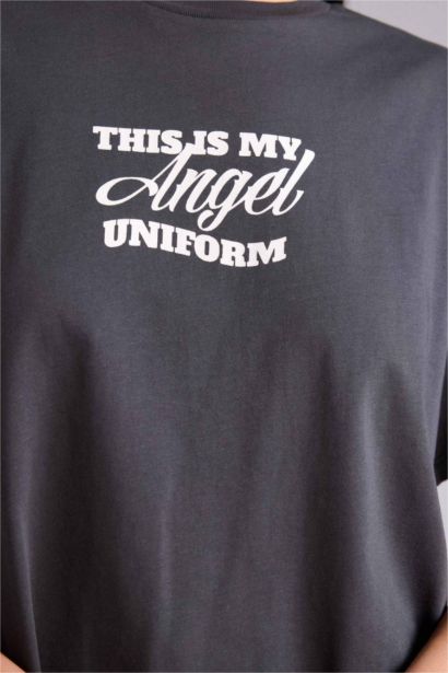 Oversize Fit Printed T-shirt