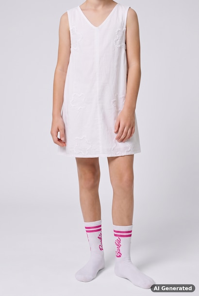 Girl Barbie Licensed 2 piece Long sock
