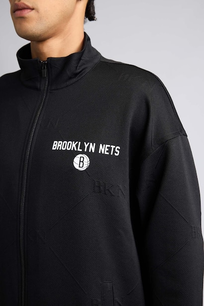 NBA Brooklyn Nets Oversıze Hırka