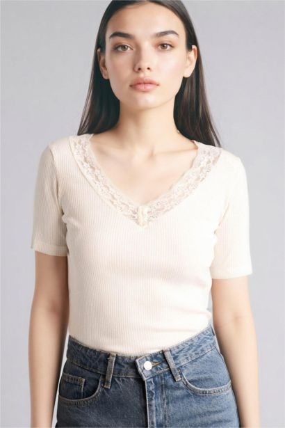 تيشيرت مضلع سليم فيت