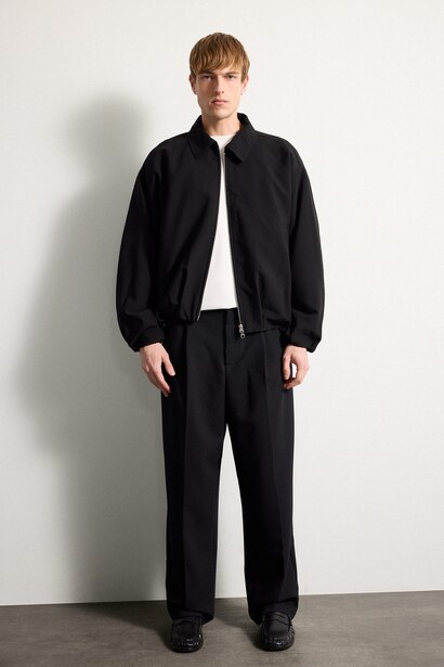 Zipper Puffer Jacket
