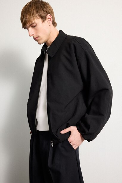 Zipper Puffer Jacket