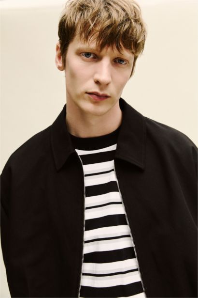 جاكيت جلد صناعي اوفر سايز