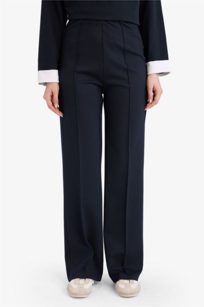 Straight Fit Trousers