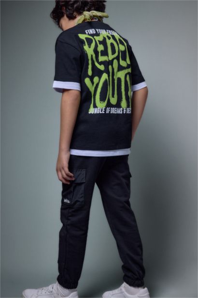 Oversize Fit Short Sleeve T-Shirt